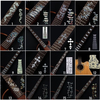 ภาพขนาดย่อของภาพหน้าปกสินค้าUltra Thin Fretboard Sticker Guitarra Accessories Cross Inlay Decals จากร้าน lollipop1.th บน Shopee