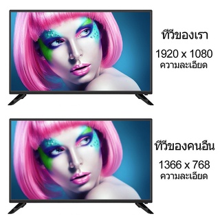 ภาพขนาดย่อของภาพหน้าปกสินค้าทีวีดิจิตอล WEYON LED Digital TV ทีวี 32/40 นิ้ว รุ่น GT-40MP จากร้าน gtsuperstore บน Shopee ภาพที่ 3