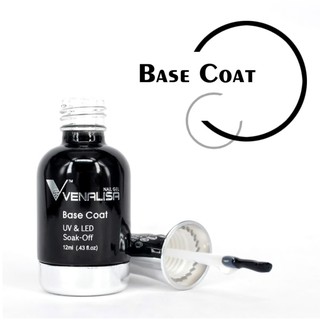 Venalisa Base Coat UV Gel 12ml. เบส โค้ท ทำเล็บเจล