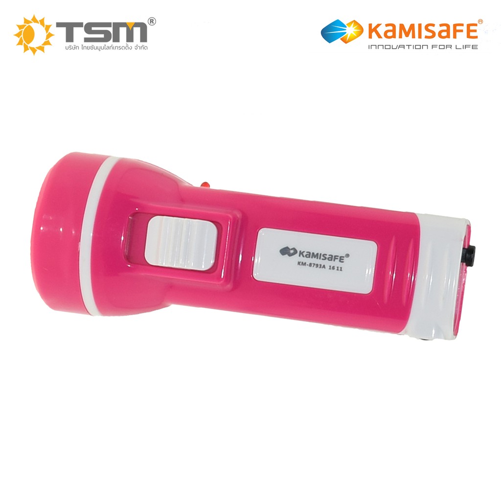 ภาพหน้าปกสินค้าไฟฉาย KAMISAFE รุ่น KM-8793A แบบชาร์จไฟ LED 5 ดวง จากร้าน tsm_kamisafe บน Shopee