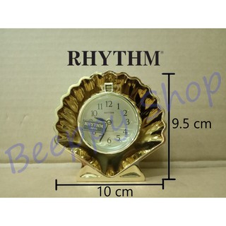 นาฬิกาตั้งโต๊ะ นาฬิกฟาปลุก นาฬิกาประดับห้อง ยี่ห้อ RHYTHM รุ่น 4RE978 ของแท้