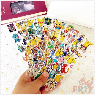 ▶ สติกเกอร์ Pokemon Go Pikachu Q-1 DIY สําหรับติดตกแต่ง 5 แผ่น ◀ สติกเกอร์ PVC รูปบับเบิ้ล 3 มิติ กันน้ํา ของเล่นสําหรับเด็ก