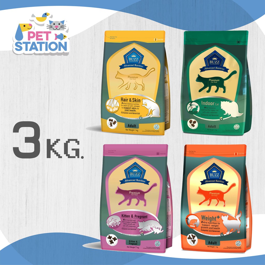 buzz-cat-premium-สูตรพรีเมียม-3kg