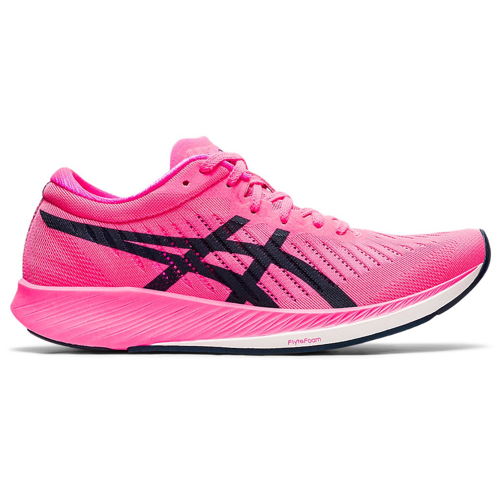 Asics Meta Racer - Women - HOT PINK/FRENCH BLUE | Shopee Thailand