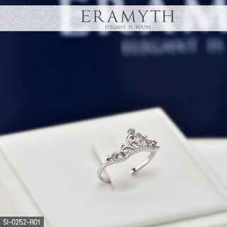 Eramyth Jewelry แหวน เงินแท้ งานฝังเพชรสวิลCZ SI-0252-R01 สินค้ามาตรฐานส่งออก(สินค้าพร้อมส่ง)