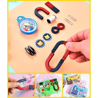 ชุดของเล่นแม่เหล็ก MAGNET PLAY SET  เสริมสร้างพัฒนาการและจินตนาการสำหรับน้องๆในวัยเรียนรู้  สนุกไปกับการทดลองวิทยาศาสตร์