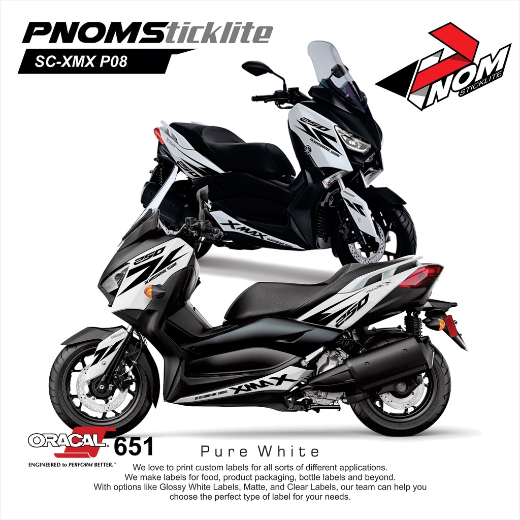 สติ๊กเกอร์ตัดปอก XMAX 250 SC XMAX - 1029 | Shopee Thailand