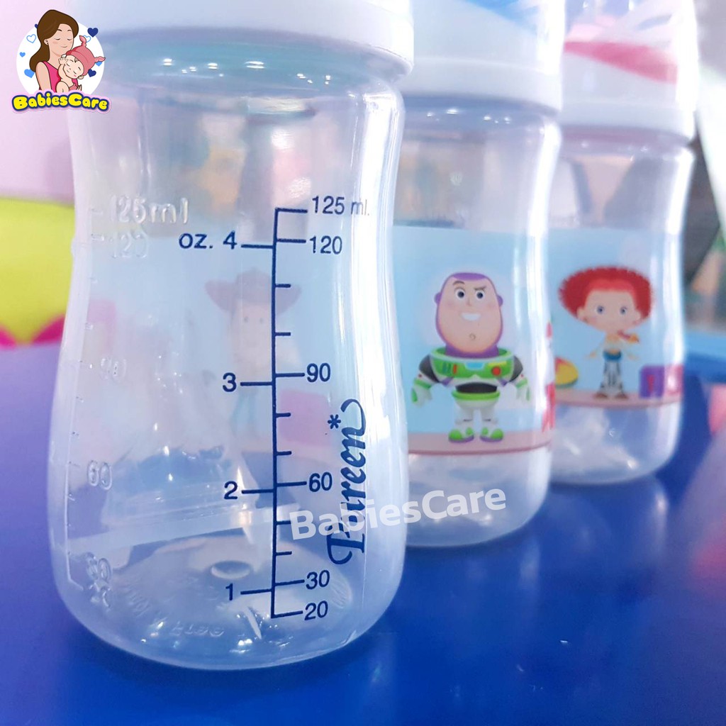 babiescare-pureen-ขวดนม-toystory-pp-4oz-แพ็ค-3ขวด-จุกนมไซร์s