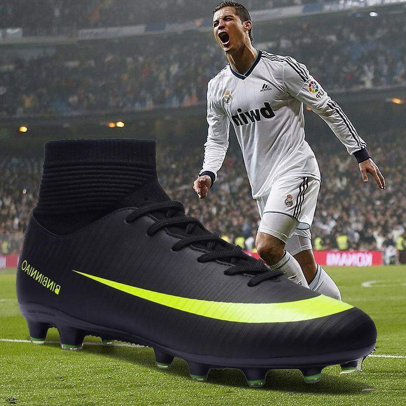 ภาพหน้าปกสินค้า35-45 FG Soccer Shoes รองเท้าฟุตบอล รองเท้าสตั๊ด รองเท้ากีฬา ของผู้ใหญ่และเด็ก Mercurial Football Boots รองเท้าสตาร์ท