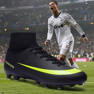 ภาพหน้าปกสินค้า35-45 FG Soccer Shoes รองเท้าฟุตบอล รองเท้าสตั๊ด รองเท้ากีฬา ของผู้ใหญ่และเด็ก Mercurial Football Boots รองเท้าสตาร์ท ที่เกี่ยวข้อง