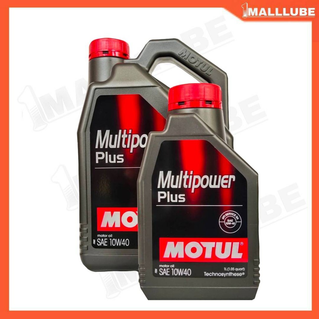 น้ำมันเครื่อง-motul-multipower-plus-10w-40-4-1ลิตร-เครื่องยนต์เบนซิน-น้ำมันเครื่องกึ่งสังเคราะห์