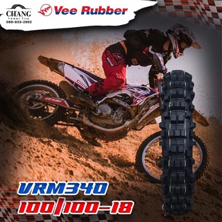 100/100-18 ยี่ห้อ VEE RUBBER รุ่น VRM340 ยางวิบาก