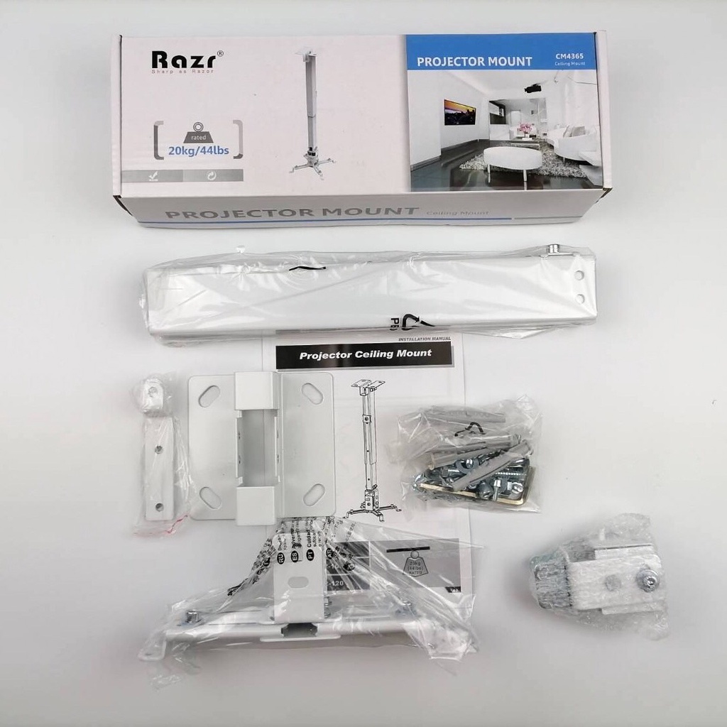 ขาแขวนโปรเจคเตอร์ RAZR Hanger ขาแขวน Projector CM4365 แบบติดผนังหรือ ...