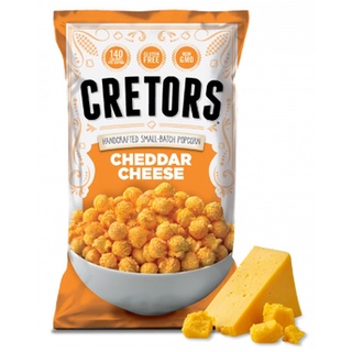 Cretors Popcorn CHEDDAR CHEESE 185g. ครีเตอร์ ป๊อปคอร์นเชดดาร์ชีส 185g.