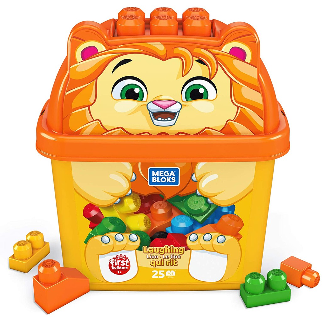 leontoys-ตัวต่อเมก้าบล็อคส์-ตัวต่อใหญ่-ของเล่นเสริมพัฒนาการเด็ก-mega-bloks-laughing-lion-รุ่น-gpg20