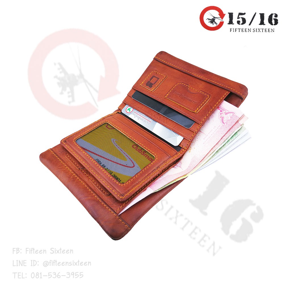 fifteen-sixteen-กระเป๋าสตางค์หนัง-พร้อมส่ง-รุ่น-carvany-wallet-m2016