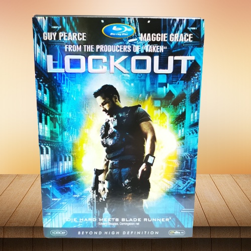 Lockout (DVD) DVD9/ แหกคุกกลางอวกาศ (ดีวีดี) *คุณภาพดี ดูได้ปกติ มือ 2 ...