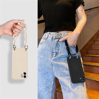 เคสซิลิโคนนิ่ม พร้อมสายคล้อง สําหรับ Samsung Galaxy A73 A53 A33 A23 A13 A03 CORE A22 A32 A72 A71 M23 M52 M32