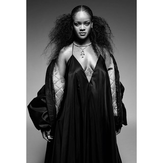 โปสเตอร์ Rihanna รีแอนนา แร็ปเปอร์ Rapper Hiphop ฮิปฮอป Hip hop Music Poster ตกแต่งบ้าน ตกแต่งผนัง ของขวัญ