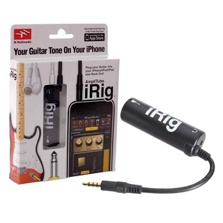 iRig AmpliTube Effect Guitar อุปกรณ์เพิ่มเอฟเฟคเสียงต่อกีต้าร์ กับ iphone(Black) bestbosss