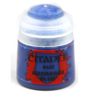 Citadel : BASE: MACRAGGE BLUE (12ML) สีอะคริลิคสำหรับทาโมเดล