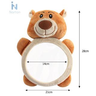 ภาพขนาดย่อของภาพหน้าปกสินค้าNorton Cartoon Bear Adjustable Baby Car Back Seat Mirror Kids Safety View Monitor จากร้าน norton.th บน Shopee ภาพที่ 6