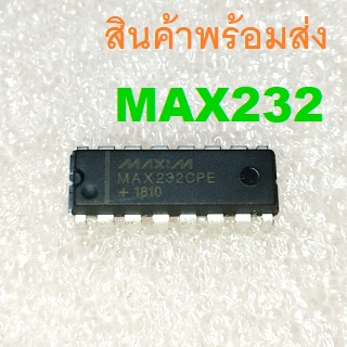 MAX232 MAX232CPE MAX232EPE MAX232EN RS-232 Transceivers DIP-16 | Shopee ...