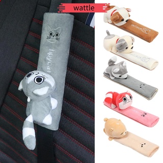 สินค้า Wattle สายเข็มขัดนิรภัยลายการ์ตูนน่ารักสําหรับรถยนต์
