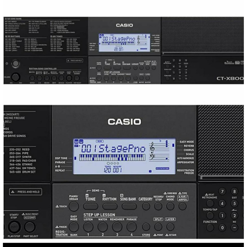 คีย์บอร์ด-casio-ctx-800-มีทัชชิ่ง-ฟังก์ชันเพียบ