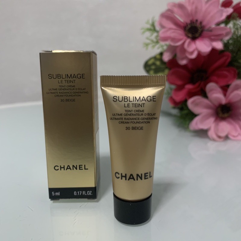 แท้💯 Chanel sublimage Le teint 5 ml สี B20, B30 ผิวขาว