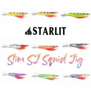 Starlit SLIM SJ SQUID JIG เทียนหอม 8 ซม. 9.5 ซม.