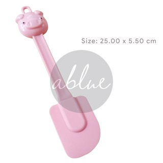 ไม้พายซิลิโคน อุปกรณ์เบเกอรี่สีชมพู pastel น่ารัก