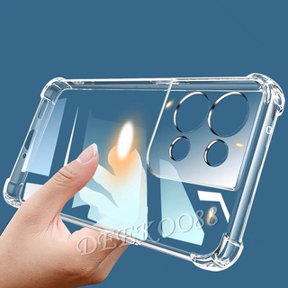 เคสโทรศัพท์มือถือแบบนิ่ม OPPO Reno 8 8Pro 8Z 7 7Z 7Pro 6 6Z Find X5 Pro 5G 4G Phone Case Shockproof Clear Cushion TPU Transparent Fall Prevention Back Cover Soft Anti-drop Smartphone Casing Reno8 Reno7