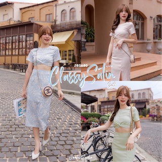 สินค้า #JBS680 Classy Satin Set