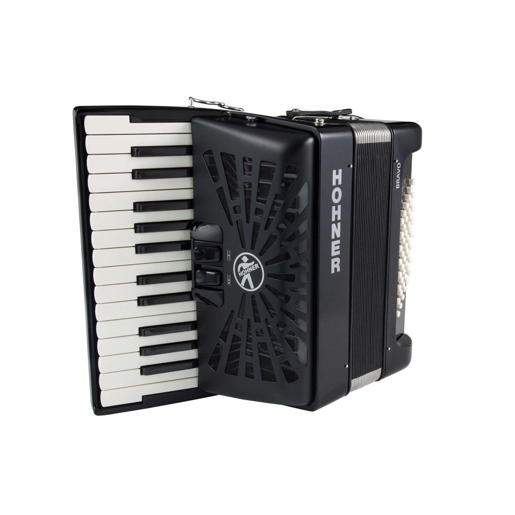 hohner-bravo-ii-chromatic-accordion-48-bass-26-key-แถมฟรีกระเป๋าใส่-แอคคอเดียน-แอคคอร์เดียน