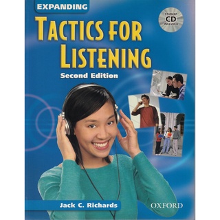 DKTODAY หนังสือ EXPANDING TACTICS FOR LISTENING:SB.+CD (2ED)