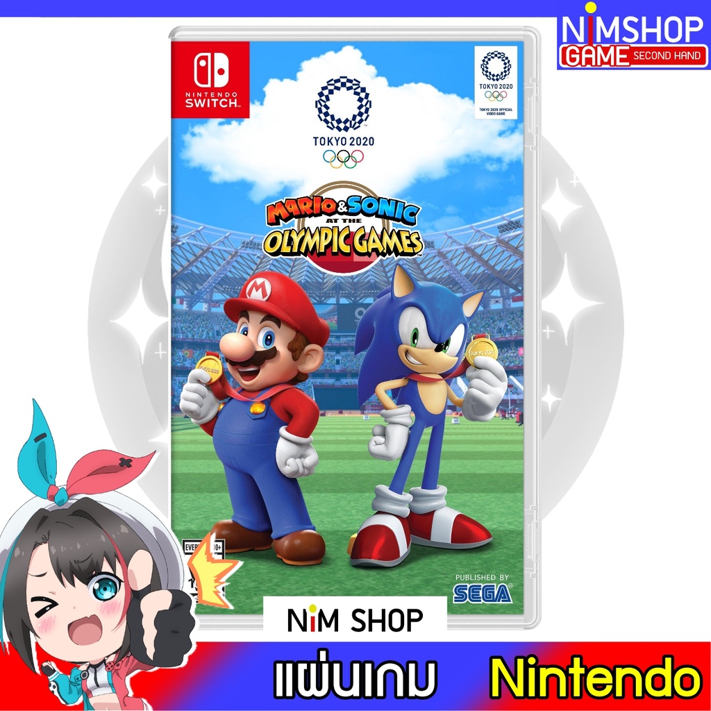 (มือ1)(มือ2) Nintendo Switch Mario & Sonic at the Olympic Games Tokyo