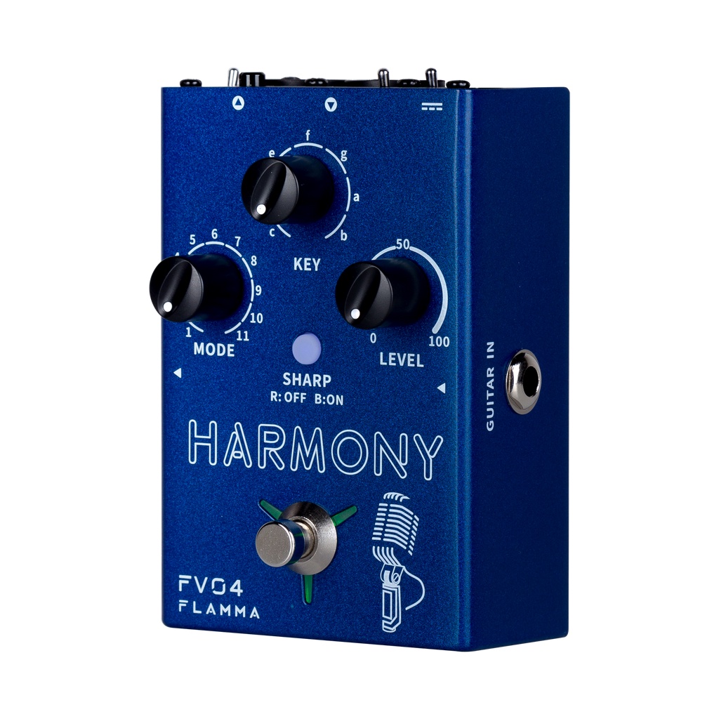 flamma-fv04-harmony-vocal-pedal-with-reverb-effects-for-professional-singer-เอฟเฟคร้อง