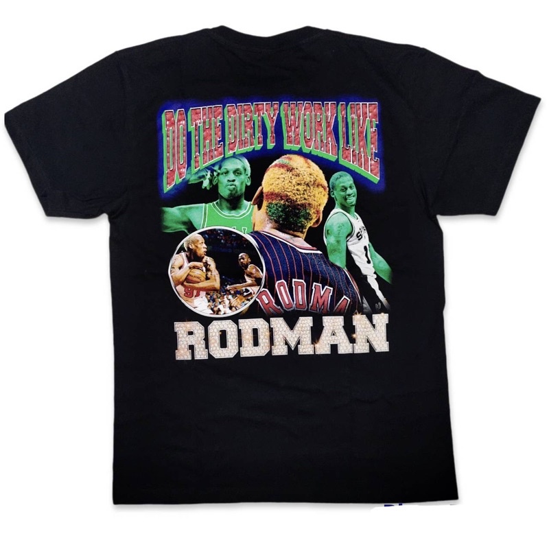 เสื้อยืด-rodman-dennis-rodman-basketball