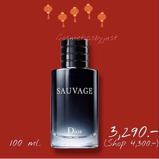 Dior sauvage EAU DE TOILETTE 100 ml.