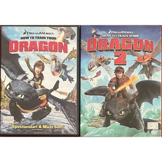 How To Train Your Dragon 1-2 (DVD) / อภินิหารไวกิ้งพิชิตมังกร 1-2 (ดีวีดี)