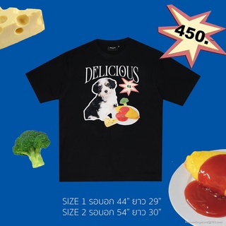 GP QCLOTH พร้อมส่ง ลาย Delicious มี 2 รอบอกจ้า!!! oversize SML