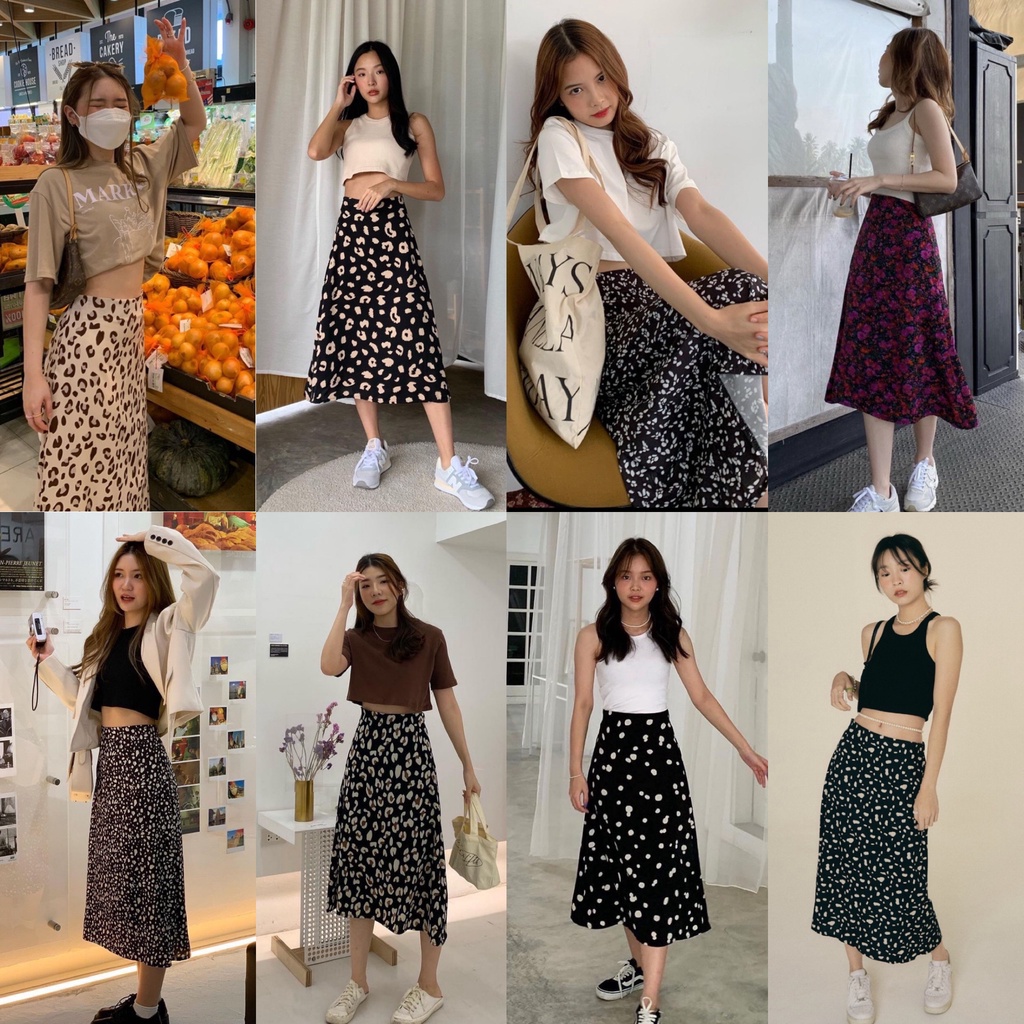 ภาพหน้าปกสินค้าพร้อมส่ง stylist_shop  skirt025 Stylist Skirt จากร้าน stylist_shop บน Shopee