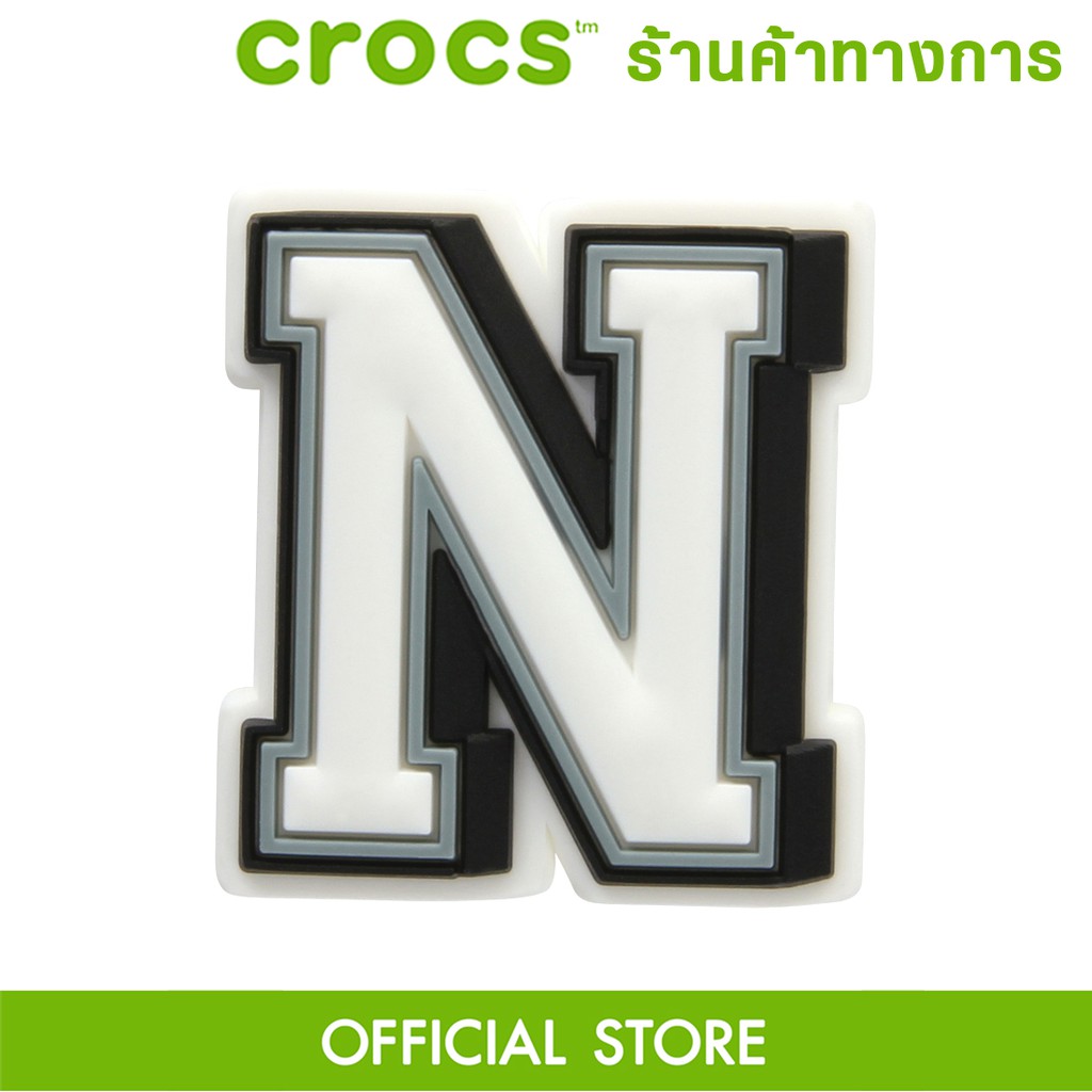 crocs-jibbitz-letter-n-ตัวติดรองเท้า