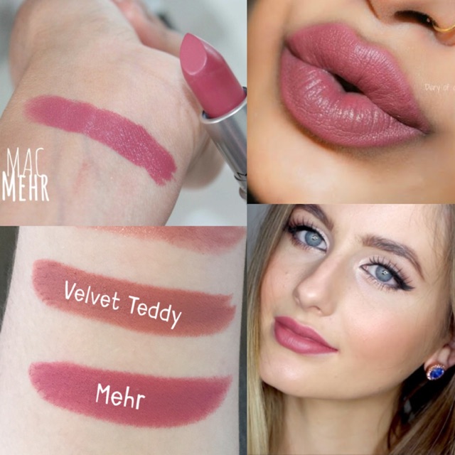 Mini MAC Matte lipstick MEHR ไซส์ 1.8 กรัม ของแท้ฉลากไทย!!!! | Shopee  Thailand