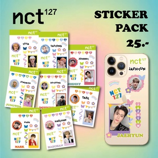 พร้อมส่ง 127 STICKER PACK [Sticker Die-cut] A6