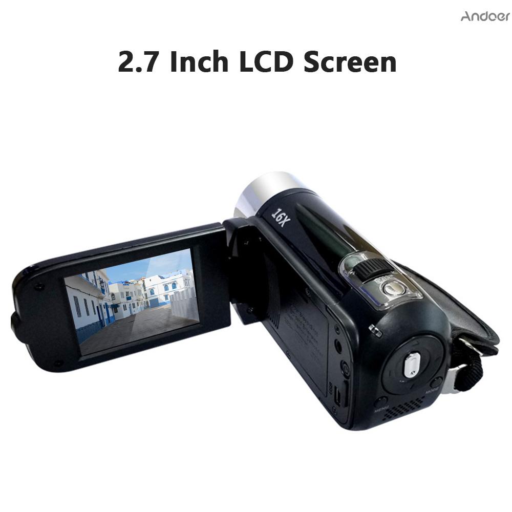 andoer-กล้องบันทึกวิดีโอดิจิทัล-1080p-ความละเอียดสูง-16mp-หน้าจอ-lcd-2-7-นิ้ว-ซูมได้-16-เท่า-มีแบตเตอรี่ในตัว