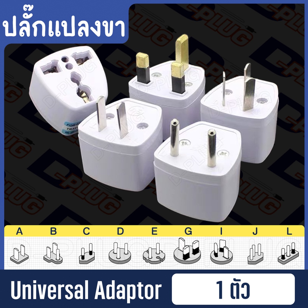 ภาพหน้าปกสินค้าปลั๊กแปลงขา ปลั๊กเดินทาง ปลั๊กไฟ ปลั๊กคอม Universal Adapter