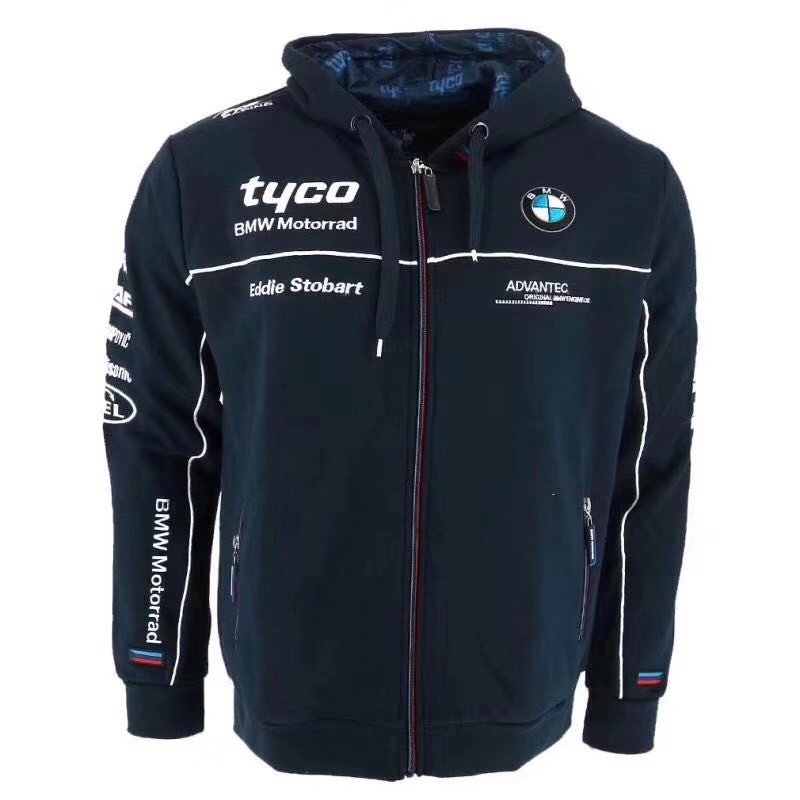 เสื้อแจ็กเก็ต-เสื้อฮู้ดดี้-ผ้าฝ้าย-ลาย-bmw-tyco-motorrad-2018