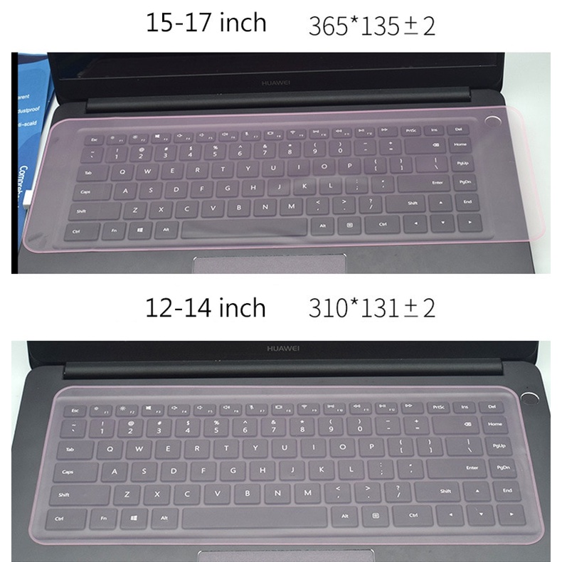 แผ่นซิลิโคนครอบแป้นพิมพ์แล็ปท็อป-กันน้ํา-กันฝุ่น-สําหรับ-macbook-12-14-นิ้ว-และ-15-17-นิ้ว